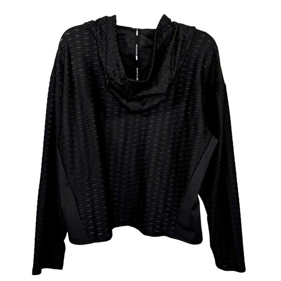 PUMA Black Train Flawless Mesh Pullover Hoodie Sweatshirt XL NWT - Picture 4 of 16